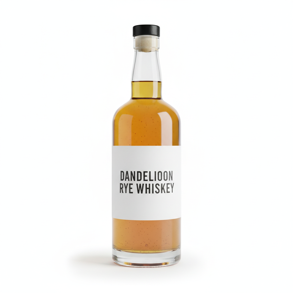 Dandelion Root-Infused Rittenhouse Bonded Rye Whiskey